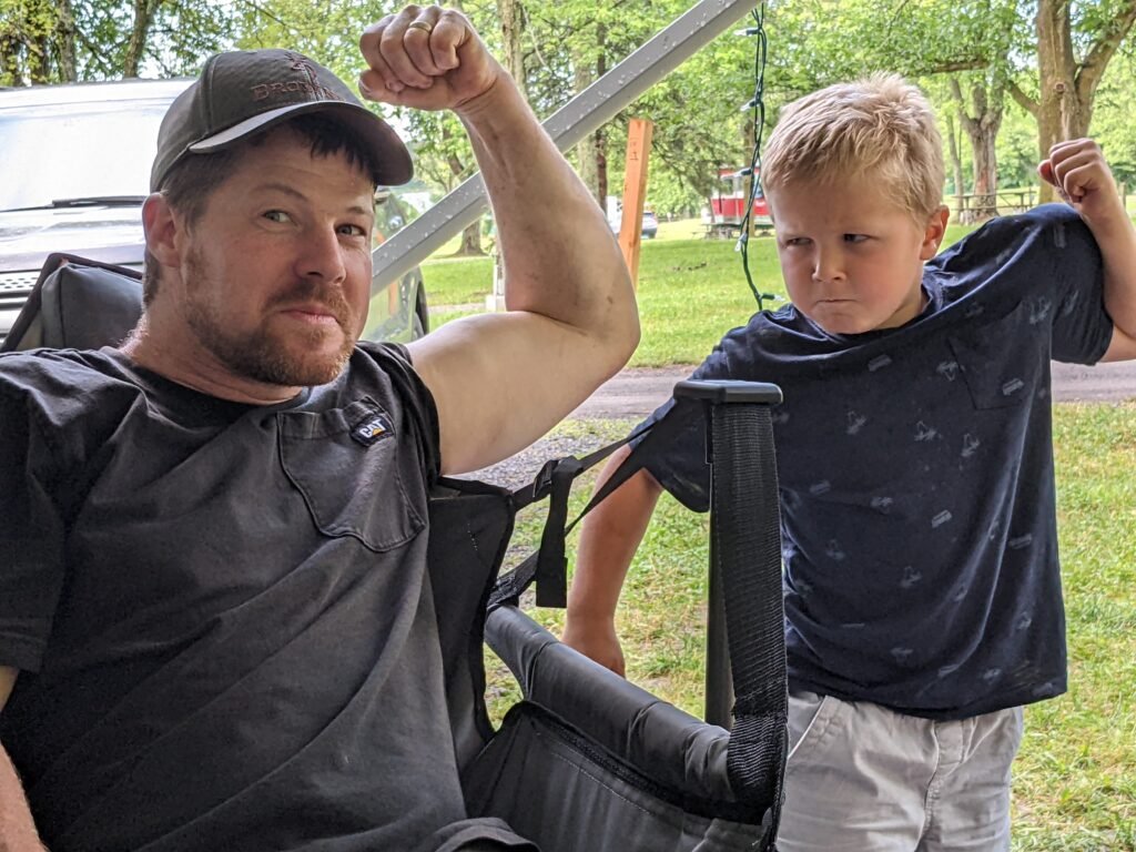 children learn by watching parents in everyday life